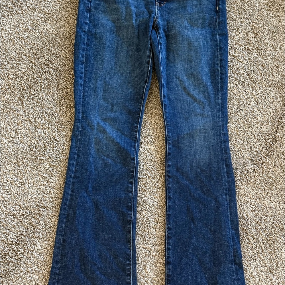 American Eagle Outfitters Dark Blue Flare Jeans